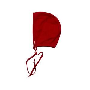 Briar Red Linen Bonnet